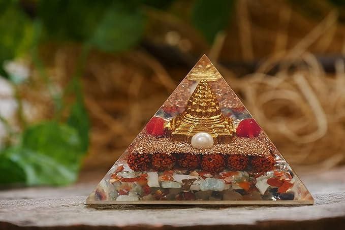 Shri Lakshmi Yantra with Rudraksha