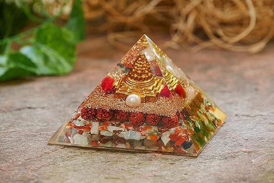 Shri Lakshmi Yantra with Rudraksha